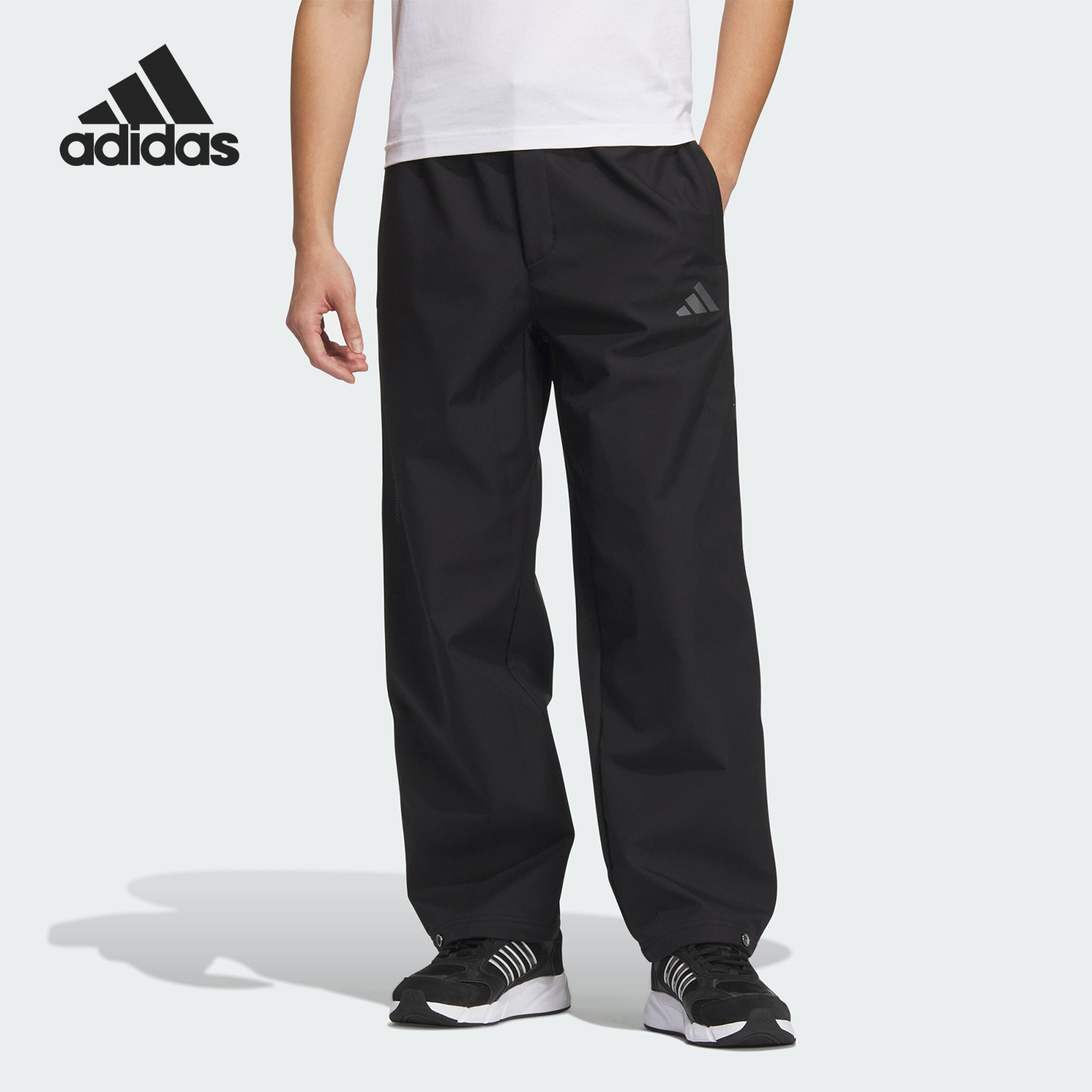Adidas/阿迪达斯正品新款男士保暖加绒户外运动休闲裤JX1788
