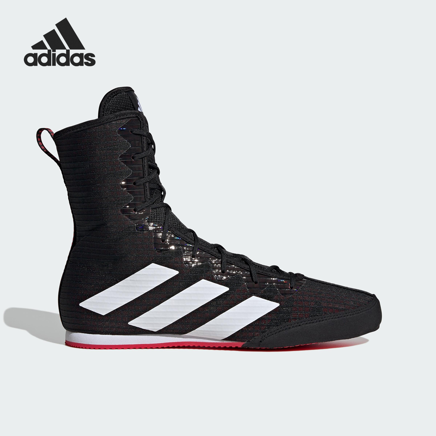 阿迪达斯男女高帮拳击耐磨运动鞋