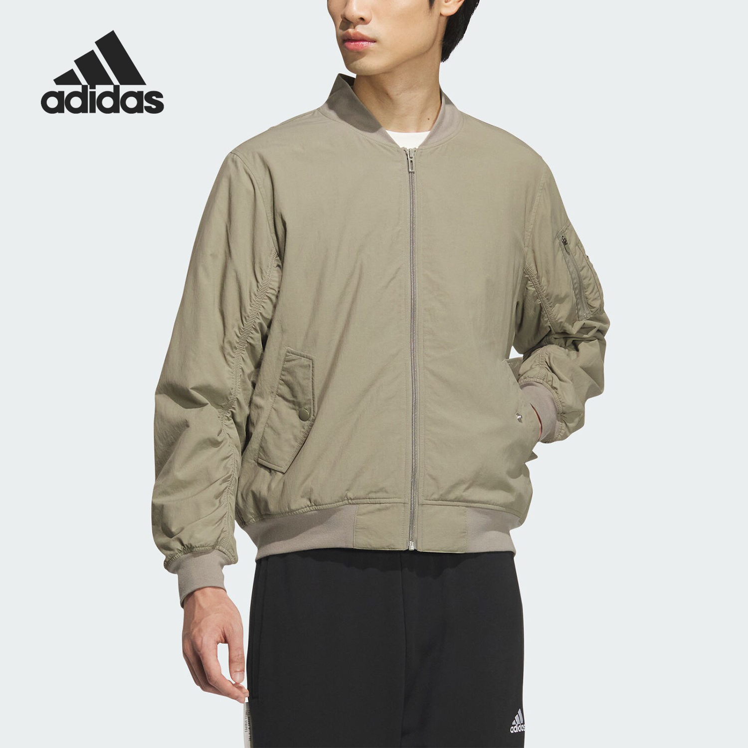 Adidas/阿迪达斯官方正品新款男士飞行员运动休闲夹克外套JP4646