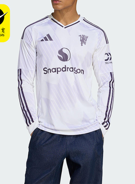 Adidas/阿迪达斯正品MANCHESTER男士运动足球比赛训练长袖JP3025