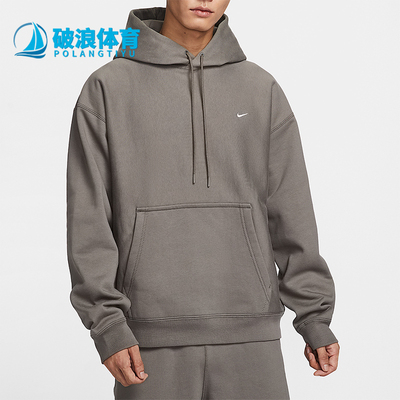 Nike/耐克正品Solo Swoosh男士运动加绒经典长袖卫衣HV1083-289
