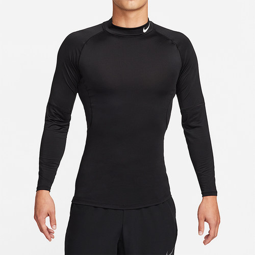 Nike/耐克正品春秋男士运动修身经典印花健身长袖T恤FB7909-010
