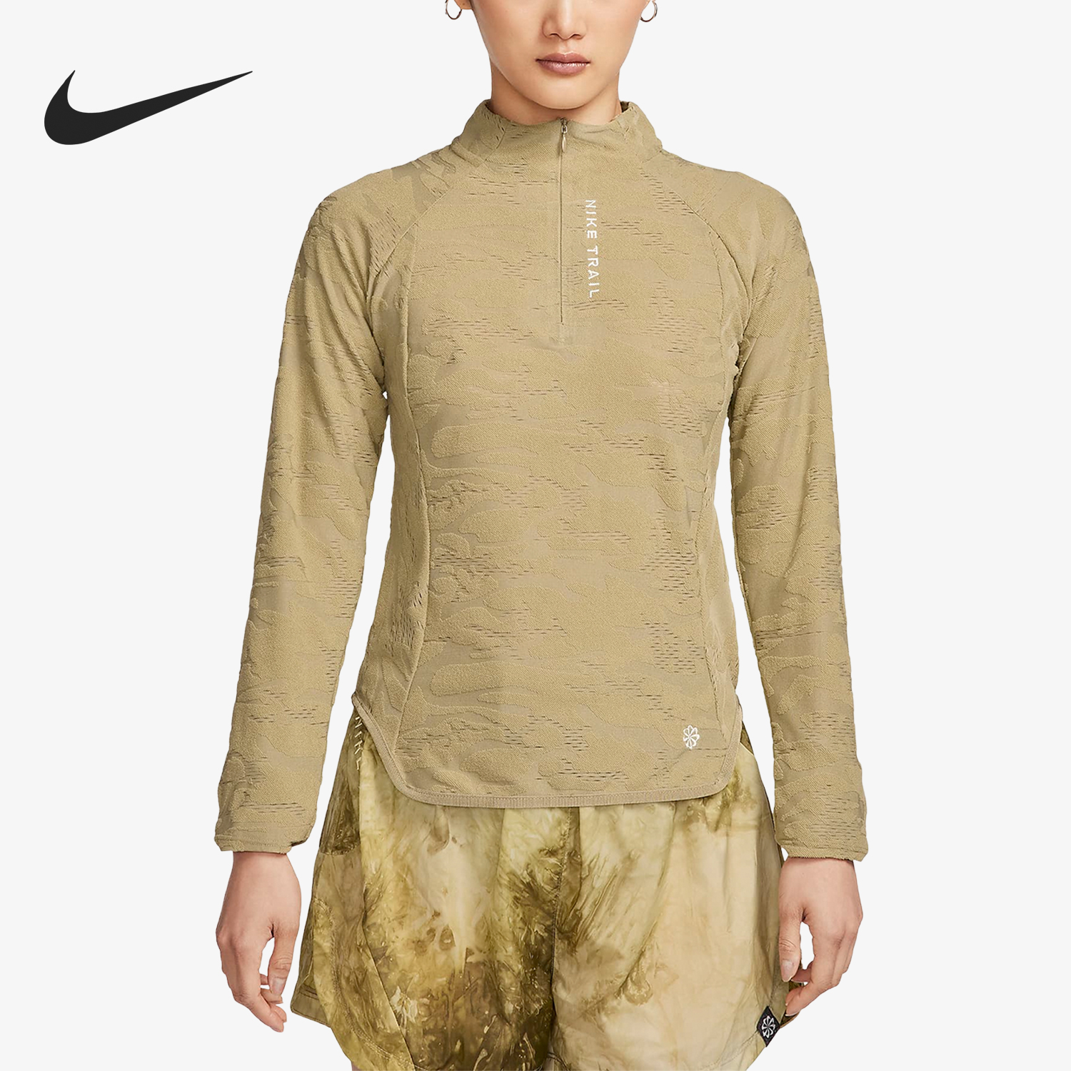 Nike/耐克正品2023冬季新款女子简约训练运动长袖T恤FB7638