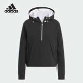 女子高尔夫半开拉链连帽卫衣IK7189 新款 Adidas 阿迪达斯正品