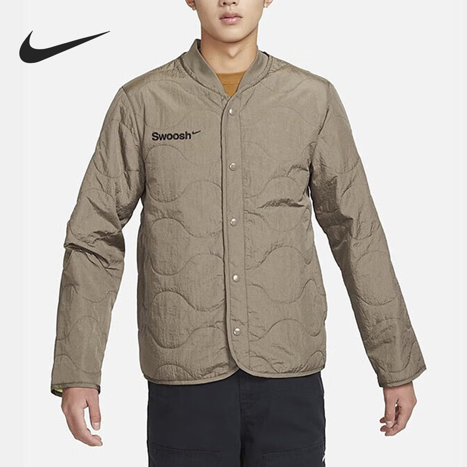 Nike/耐克正品男子舒适立领运动休闲保暖夹克棉服 FB1909-031