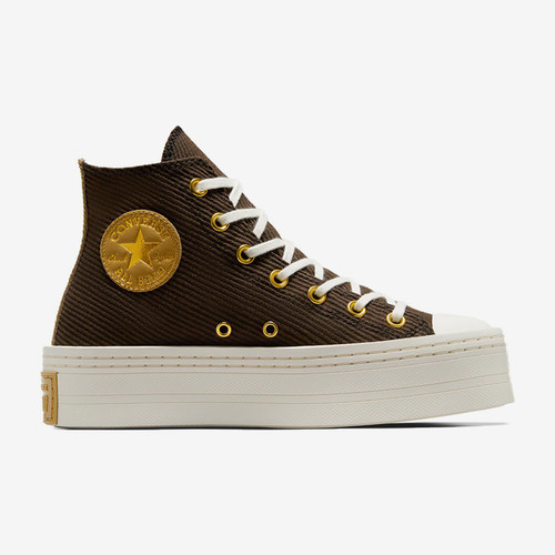 Converse/匡威正品ALL STAR女子减震耐磨保暖高帮厚底板鞋A07203C