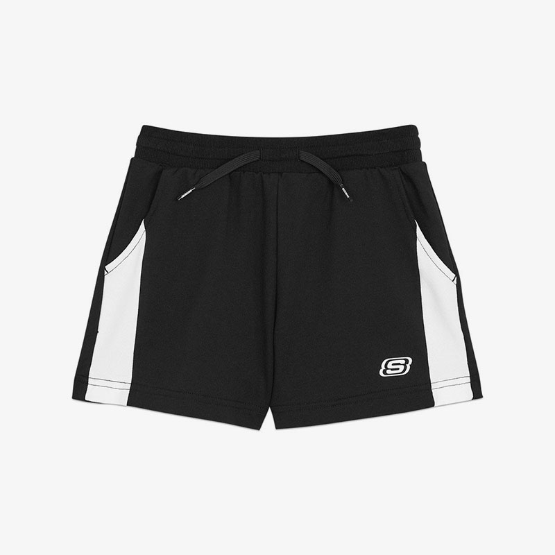 Skechers/斯凯奇正品夏季新款儿童运动透气针织休闲舒适短裤