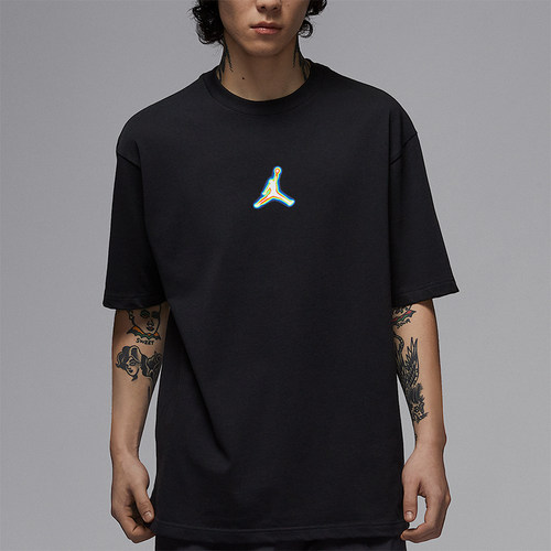 Nike/耐克正品JORDAN男士针织休闲宽松透气经典短袖IF0620-010