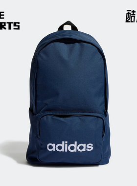 Adidas/阿迪达斯正品运动男女同款拉链复古书包双肩包HM6718