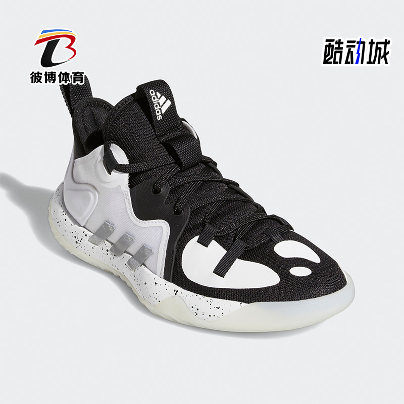 阿迪达斯大童耐磨系带篮球鞋