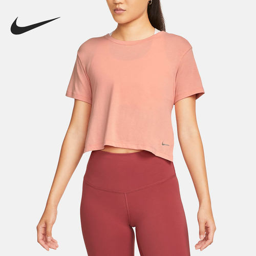 Nike/耐克正品当季新款DRI-FIT女子运动短袖T恤DM7026-824