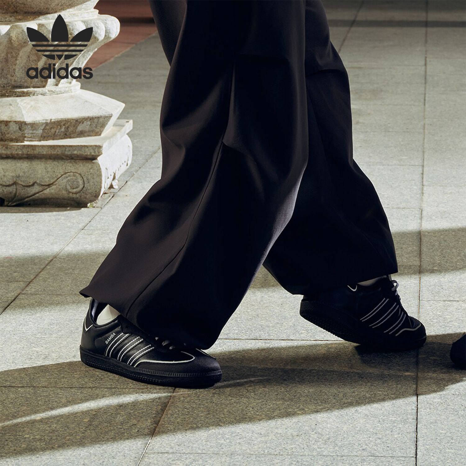 Adidas/阿迪达斯正品三叶草男女咏春系列经典休闲鞋IF3918