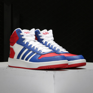 NEO男子皮面高帮运动休闲板鞋 新款 FY8472 阿迪达斯官方正品 Adidas
