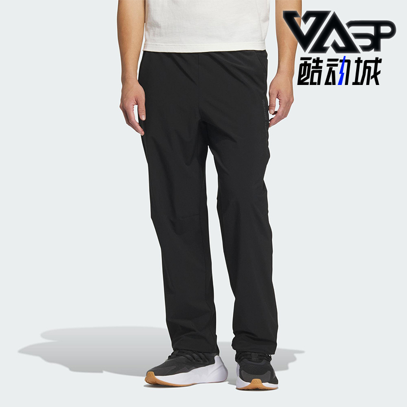 Adidas/阿迪达斯正品2025新款男士户外健身经典透气运动裤JZ8396