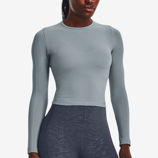 T恤1373930 潮流跑步训练舒适长袖 运动女士时尚 465 安德玛正品