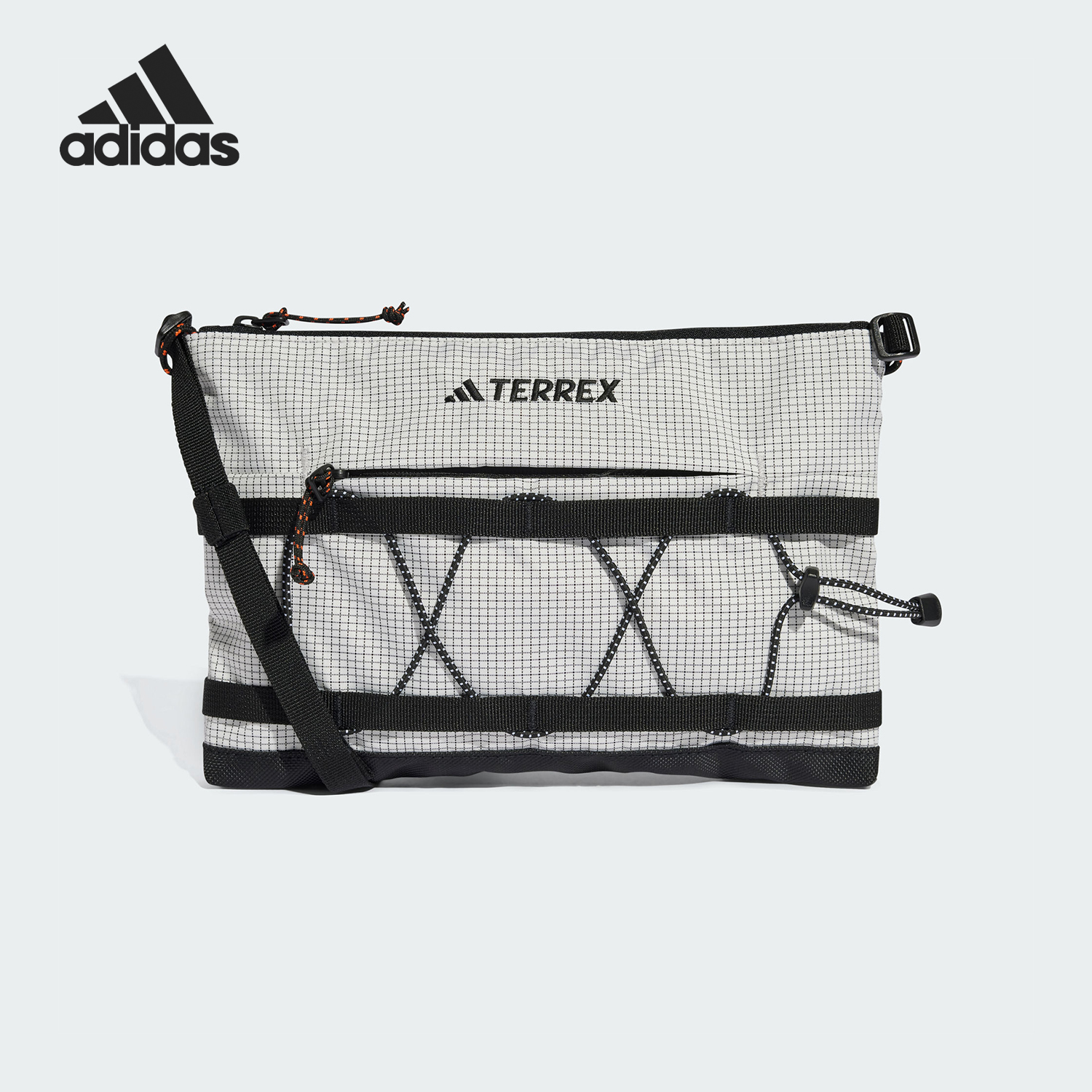 Adidas/阿迪达斯正品TORGANIZE男女运动单肩收纳整理包JD3432
