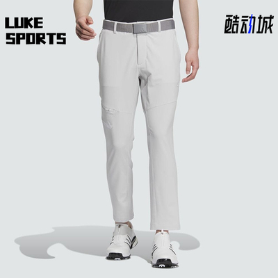 Adidas/阿迪达斯正品男灰色休闲裤直筒棉混纺经典运动鞋IM6463