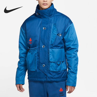 DA6697 男子宽松运动休闲梭织保暖立领棉服 476 耐克正品 Nike