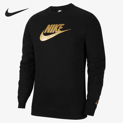 Nike/耐克正品新款男子透气长袖休闲圆领套头卫衣CU4534-010