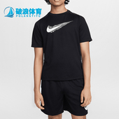 T恤HF8100 Nike 010 新款 大童宽松透气圆领短袖 耐克正品 夏季