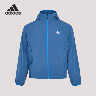Adidas/阿迪达斯官方正品LOOSE HOOD JACKET男士凉感夹克KZ0015
