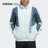 阿迪达斯正品 SST Windbreaker Adidas 男子运动外套 FN6528
