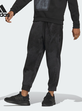 Adidas/阿迪达斯官方正品新款男子时尚简洁针织休闲长裤IP4944