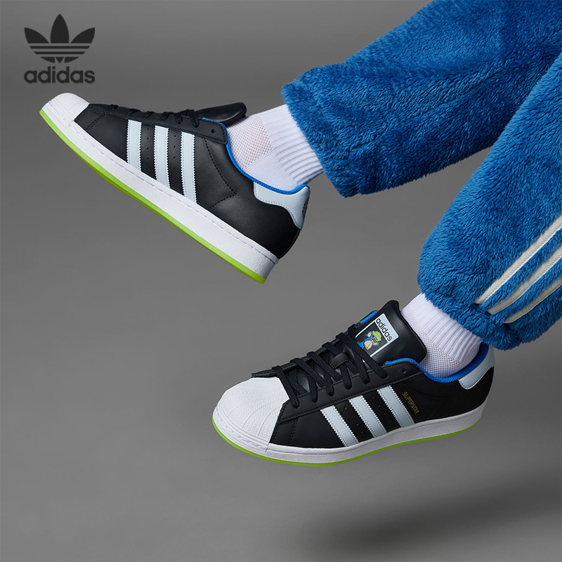 Adidas/阿迪达斯正品三叶草男女耐磨低帮休闲运动板鞋IE1842