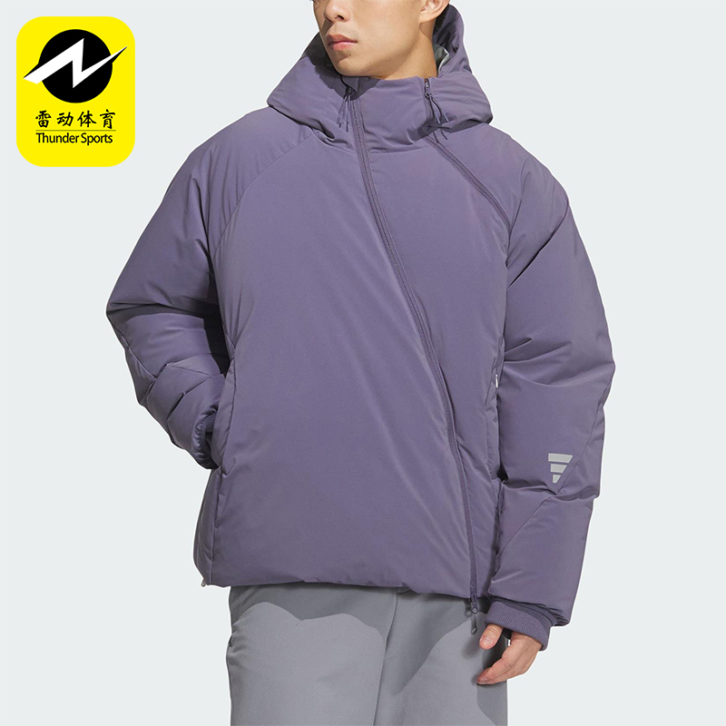 Adidas/阿迪达斯正品FOS FUSTL M DJK1男士连帽保暖羽绒服KC2578