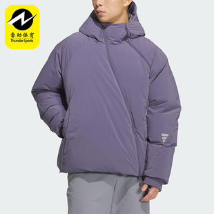 DJK1男士 Adidas 连帽保暖羽绒服KC2578 FUSTL 阿迪达斯正品 FOS