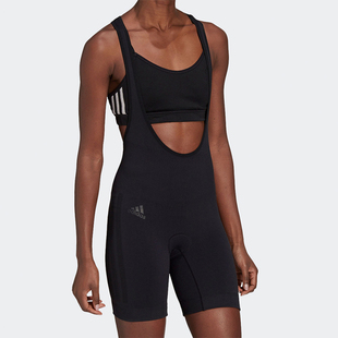 Adidas/阿迪达斯正品新款女士紧身加衬背带骑行短裤GK6167