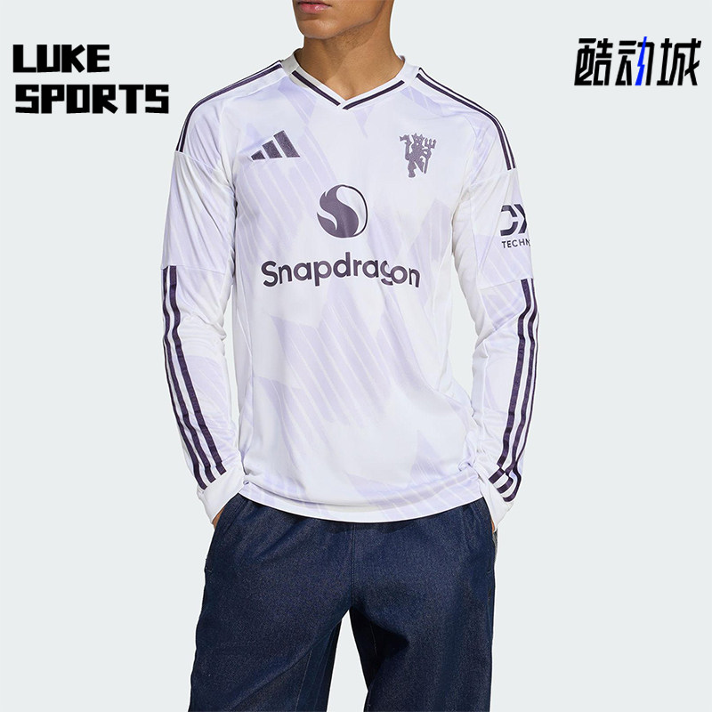 Adidas/阿迪达斯正品MANCHESTER男士运动足球比赛训练长袖JP3025