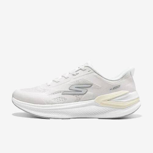 Skechers斯凯奇正品GO RUN男款运动休闲日常通勤跑步鞋221141-WHT
