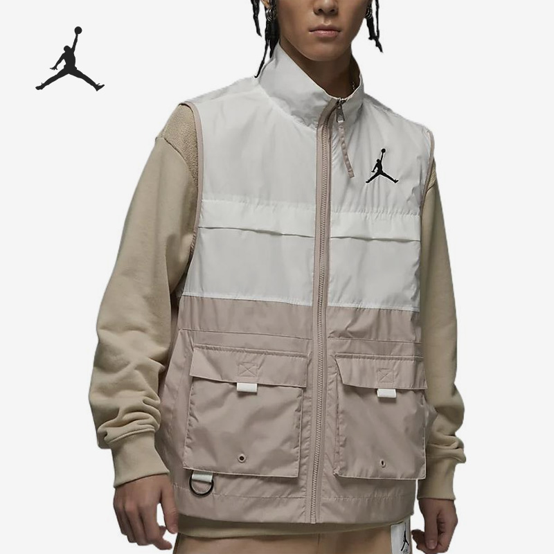 Nike/耐克正品2023年新款男子宽松休闲运动单马甲FD4800-133