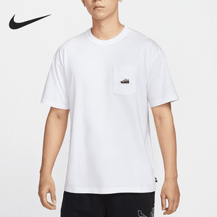 新款 男士 时尚 Nike T恤HJ0575 夏季 潮流透气短袖 100 耐克正品