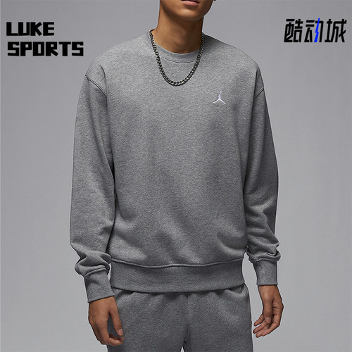 Nike/耐克正品Jordan男士针织宽松经典圆领卫衣FV7296-091