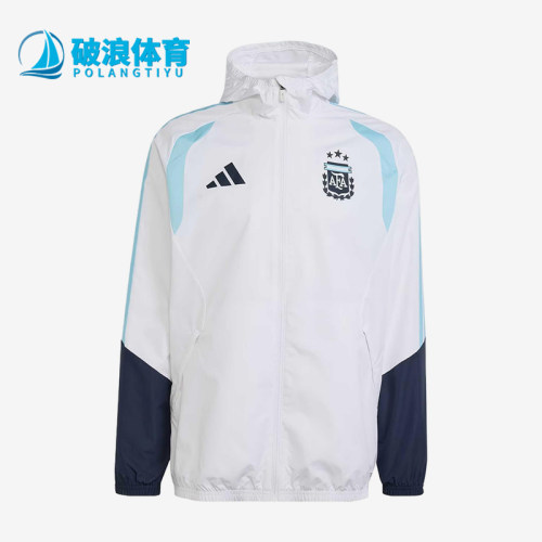Adidas/阿迪达斯正品Tiro阿根廷26全天候休闲经典夹克外套JY7016