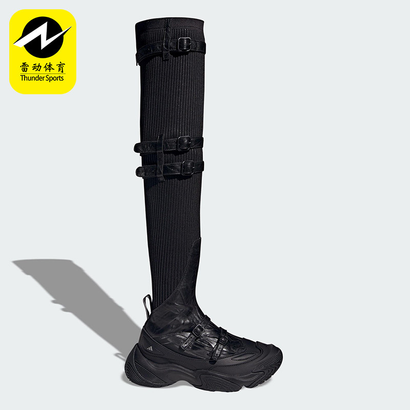 Adidas/阿迪达斯正品FOS BOOTS女士运动耐磨时尚高帮过膝靴JQ9382