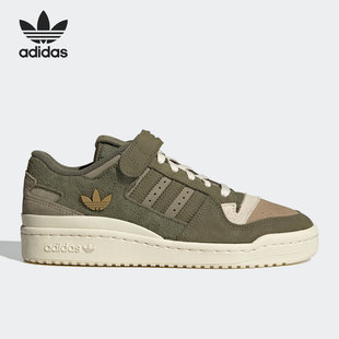 阿迪达斯正品 男女板鞋 三叶草FORUM LOW GX5075 Adidas