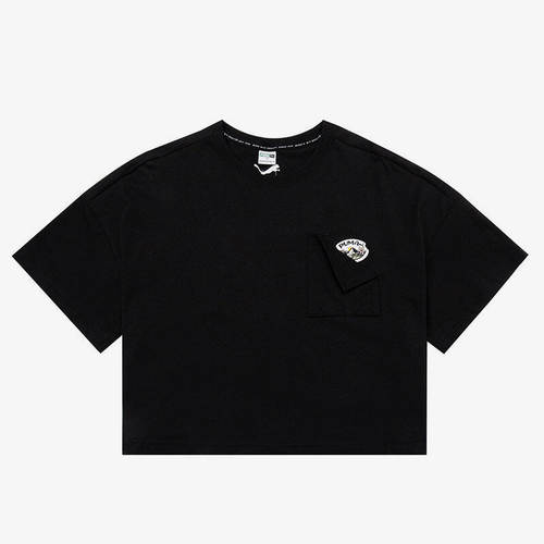 Puma/彪马正品当季新款高腰短款女子透气短袖上衣536880-02