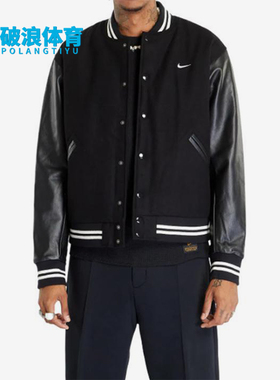 Nike/耐克正品Varsity Jacket男女单排扣经典夹克外套FD7845-010