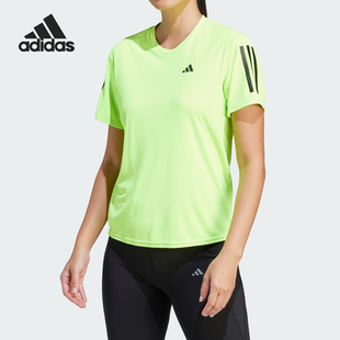 TEE女子运动短袖 Adidas RUN THE T恤IL4133 阿迪达斯OWN