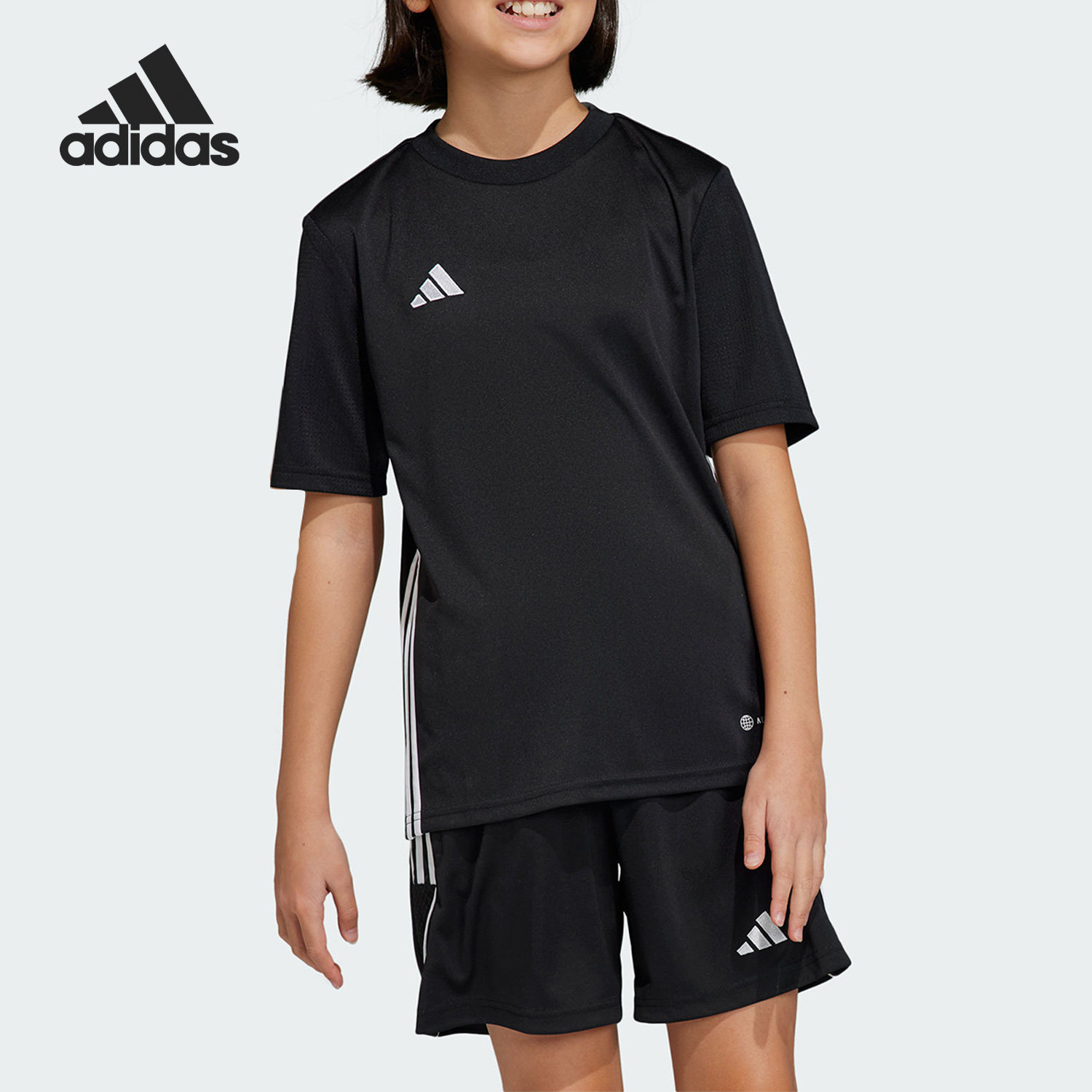 Adidas/阿迪达斯正品TABELA 23 JERSEY大童运动短袖H44535