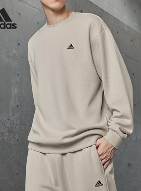 Adidas/阿迪达斯官情侣加绒卫衣