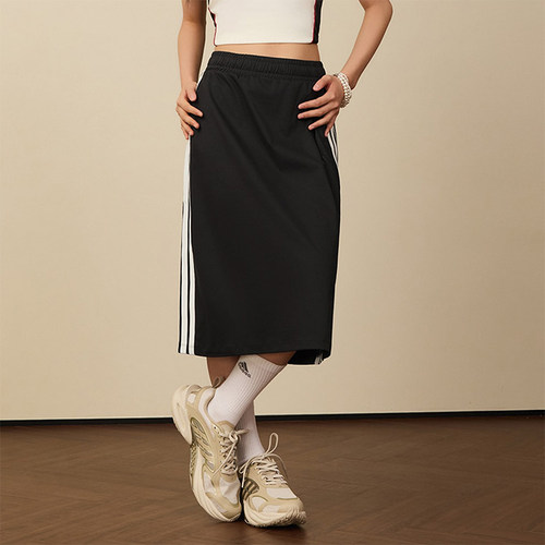 Adidas/阿迪达斯正品KNIT SKIRT女士运动防晒凉感半身裙KS5348