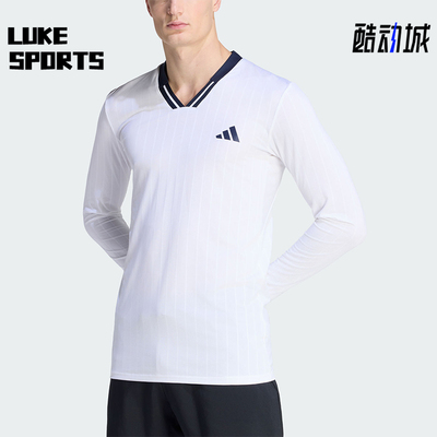 Adidas/阿迪达斯正品TENISLONGSLEVETOP新款经典长袖T恤KB3440