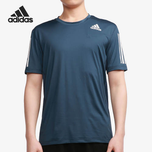 Adidas/阿迪达斯正品当季男子新款圆领舒适短袖运动T恤 GM0507