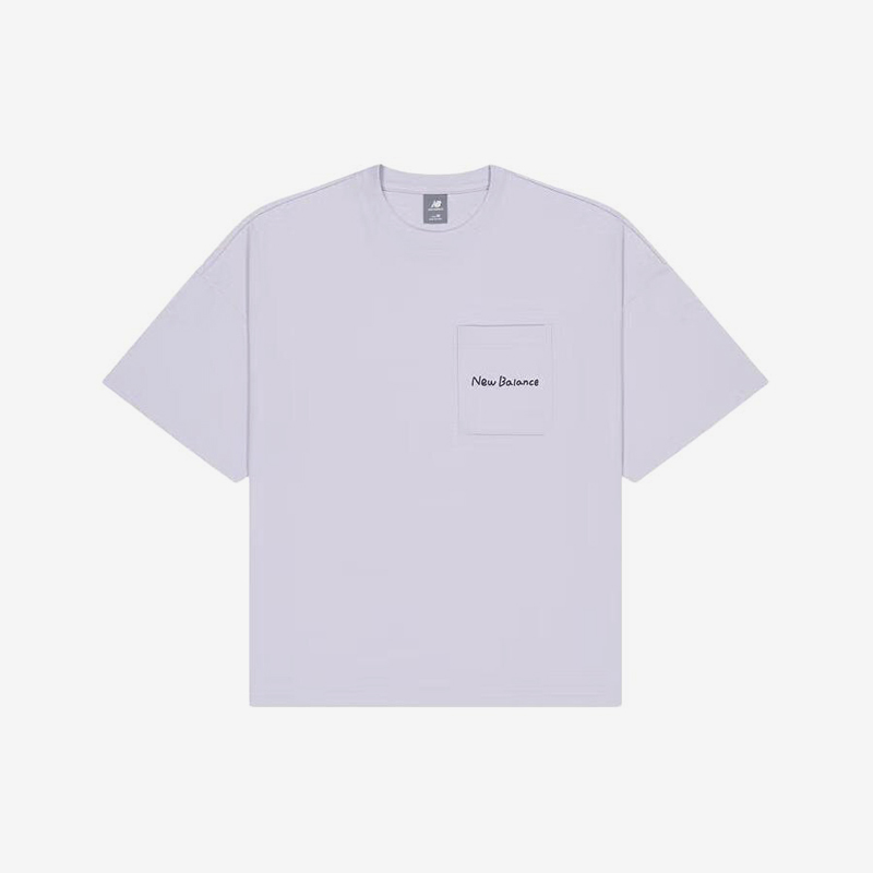 New Balance/NB正品新款女子透气休闲圆领短袖T恤AWT42319-GRV