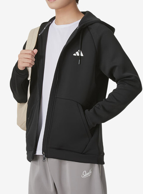 Adidas/阿迪达斯官方正品SPACER HD男士户外连帽宽松外套IX5706