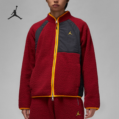 Nike/耐克正品Air Jordan男士羊羔绒保暖运动外套DV1584-680